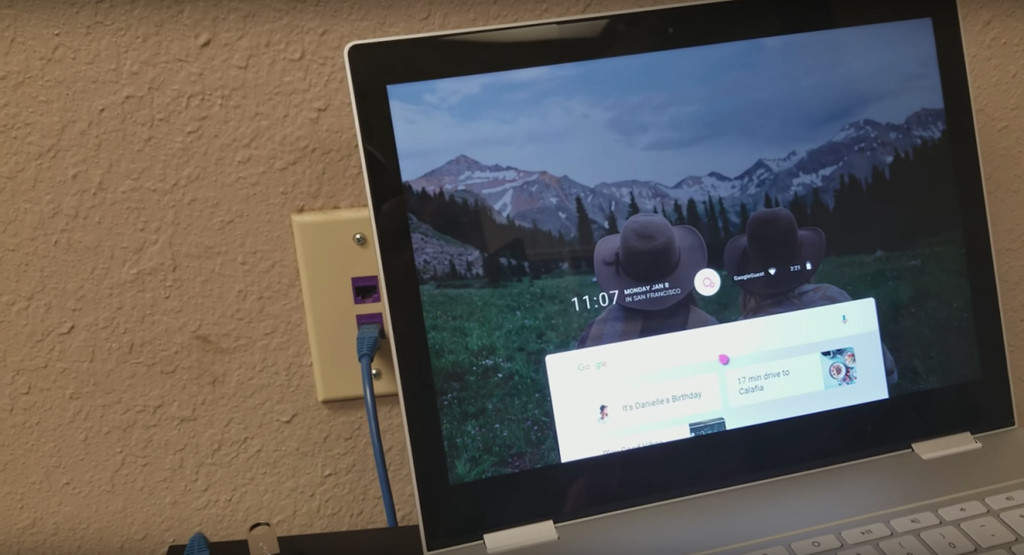 Hình ảnh đầu tiên về hệ điều hành Fuchsia mới của Google